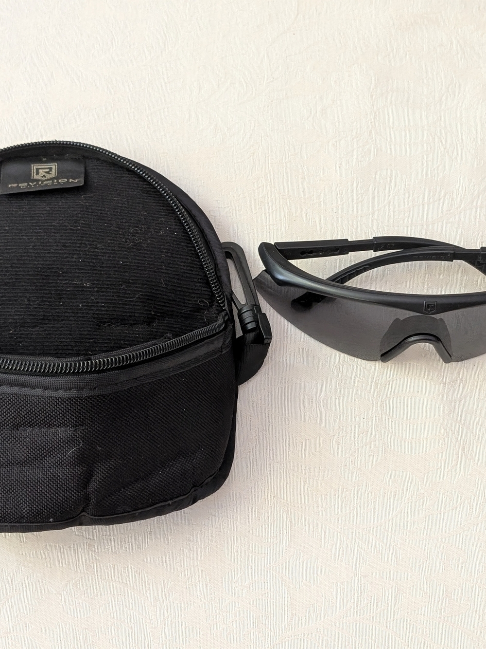 Revision Military Ballistic Protective Sunglasses w/ Black Zippered Case